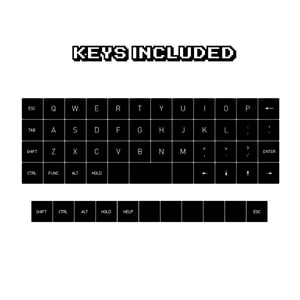 Image of Devlin TeleType Z-Series Planck Double-Shot Keyset