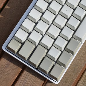 Image of [CLEARANCE] DCS Classic 1980's TKL Blank Keyset (ISO)