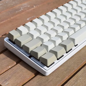 Image of [CLEARANCE] DCS Classic 1980's TKL Blank Keyset (ISO)