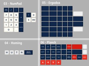 Image of DSA Royal Navy Double-Shot Keyset R2